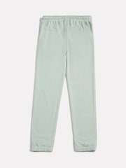 New Balance Green French Terry Small Logo Joggers - Image 7 of 8