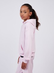 New Balance Pink Small French Terry Logo Hoodie - Image 2 of 8