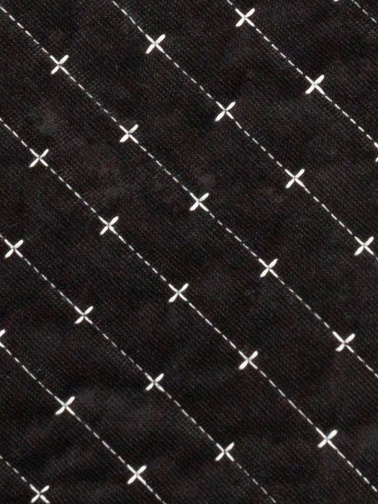 Paoletti Black Henley Pin-Cord Bedspread - Image 5 of 5