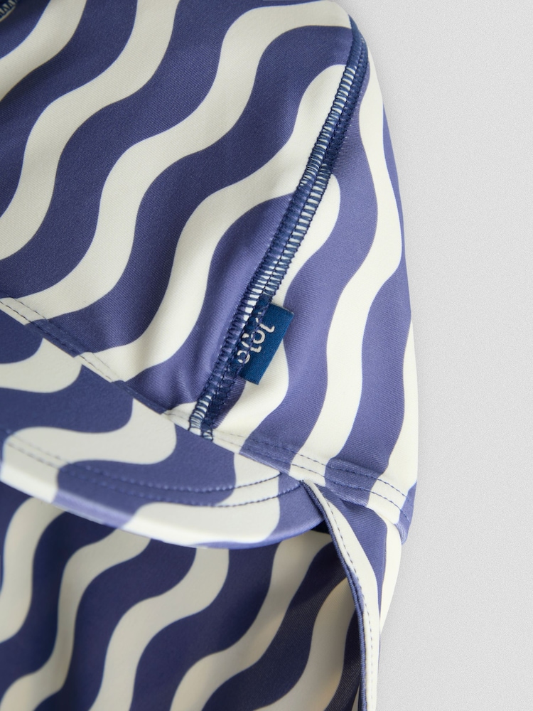 JoJo Maman Bébé Blue Sun Protection Hat - Image 2 of 3