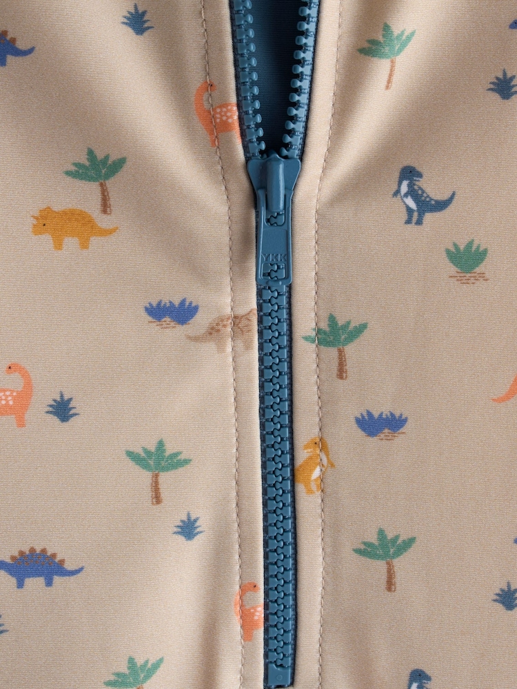 JoJo Maman Bébé Stone Dino All In One Sun Suit - Image 5 of 5