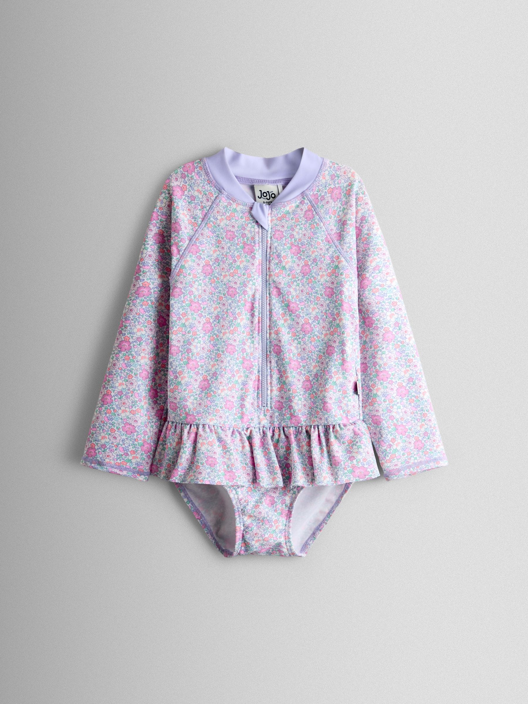 Jojo Maman Bébé Pink Uv Sunsafe Suit