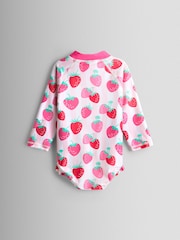 JoJo Maman Bébé Long Sleeve Sunsafe Swimsuit - Imagen 3 de 4