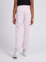 New Balance Light Pink French Terry Small Logo Joggers - Image 3 of 8