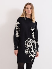 Phase Eight Black Rosa Jumper Dress - Image 1 of 7