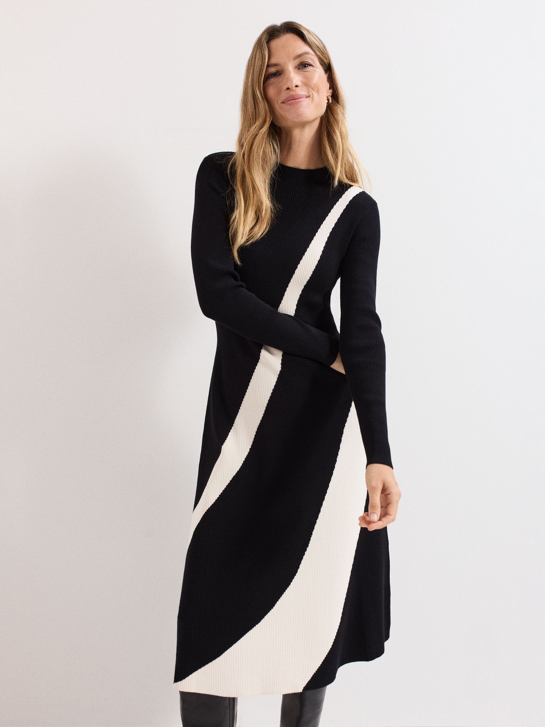 Buy Phase Eight Black Julie Knitted Dress from Next USA