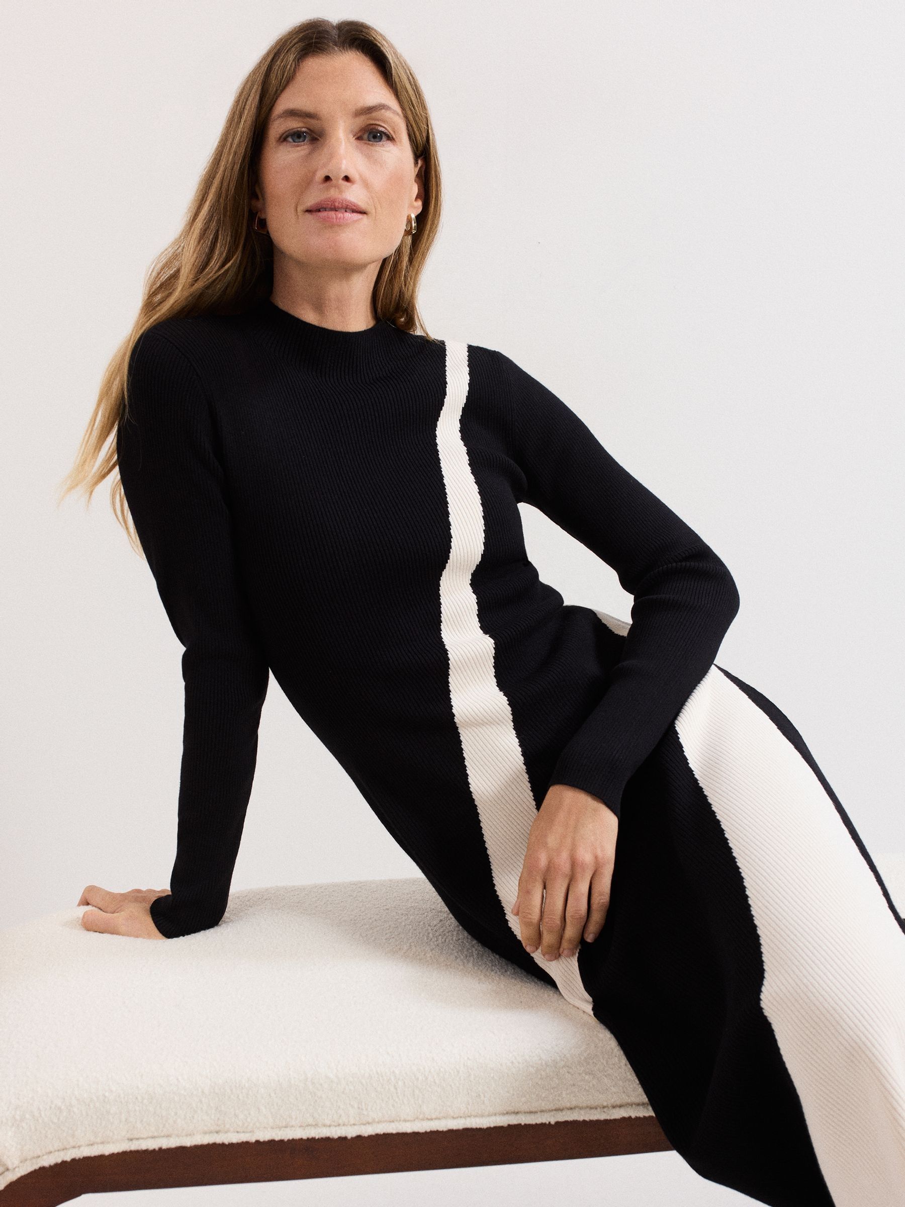 dress production【R@プロフィール一読してください】 Buy Phase Eight Black Julie Knitted Dress from Next USA