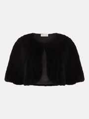 Phase Eight Black Faux Fur Stole Jackets - Image 1 of 1