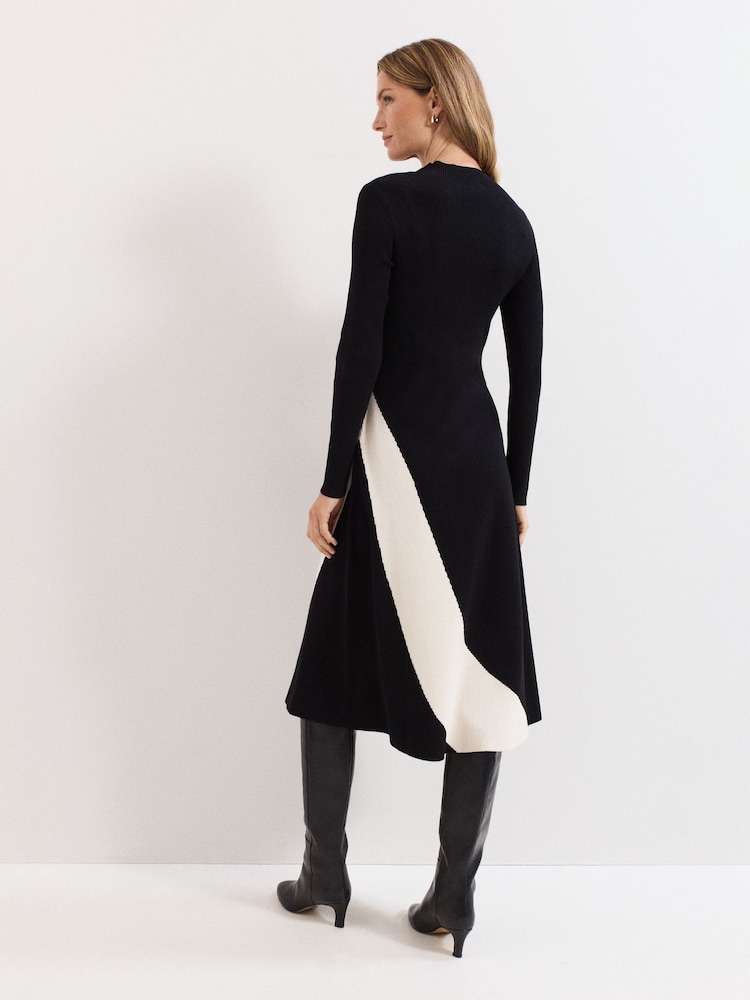 Phase Eight Black Petite Julie Dress - Image 2 of 7