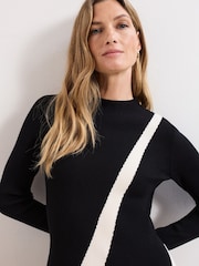 Phase Eight Black Petite Julie Dress - Image 6 of 7