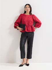 Phase Eight Red Ellis Blouse - Image 3 of 7