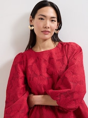 Phase Eight Red Ellis Blouse - Image 4 of 7