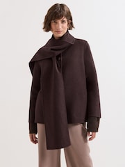Phase Eight Brown Kaja Coat - Image 1 of 7