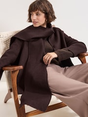 Phase Eight Brown Kaja Coat - Image 5 of 7