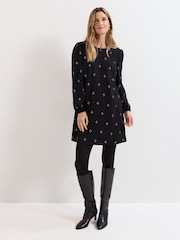 Phase Eight Black Lucia Dress - Image 3 of 7