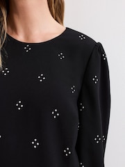 Phase Eight Black Lucia Dress - Image 4 of 7