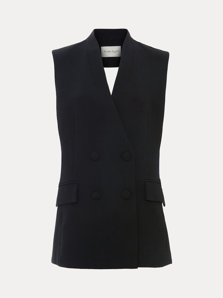 Phase Eight Black Vari Waistcoat - Image 6 of 6 Phase Eight Black Vari Waistcoat - Image 6 of 6