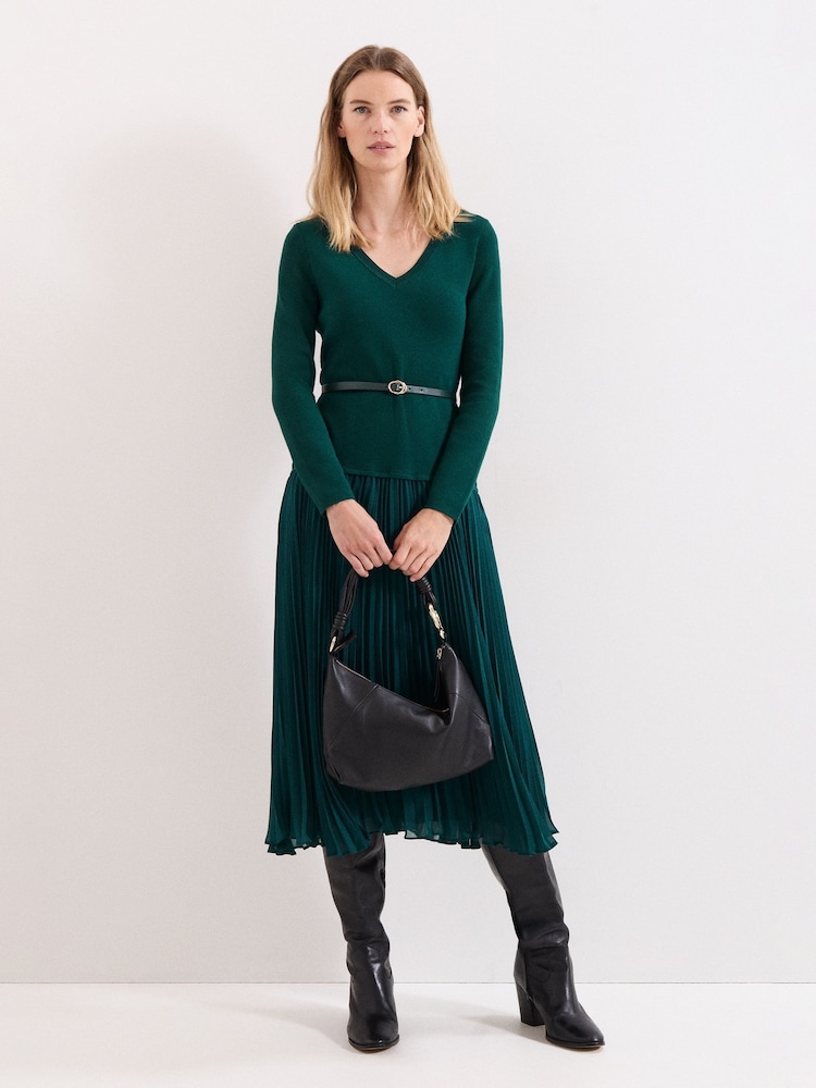 Phase Eight Green Kai Dress - Image 1 of 7