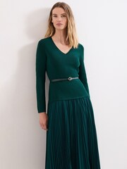 Phase Eight Green Kai Dress - Image 4 of 7