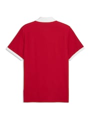 Puma Red Ferrari Piquet Polo Shirt - Image 5 of 5