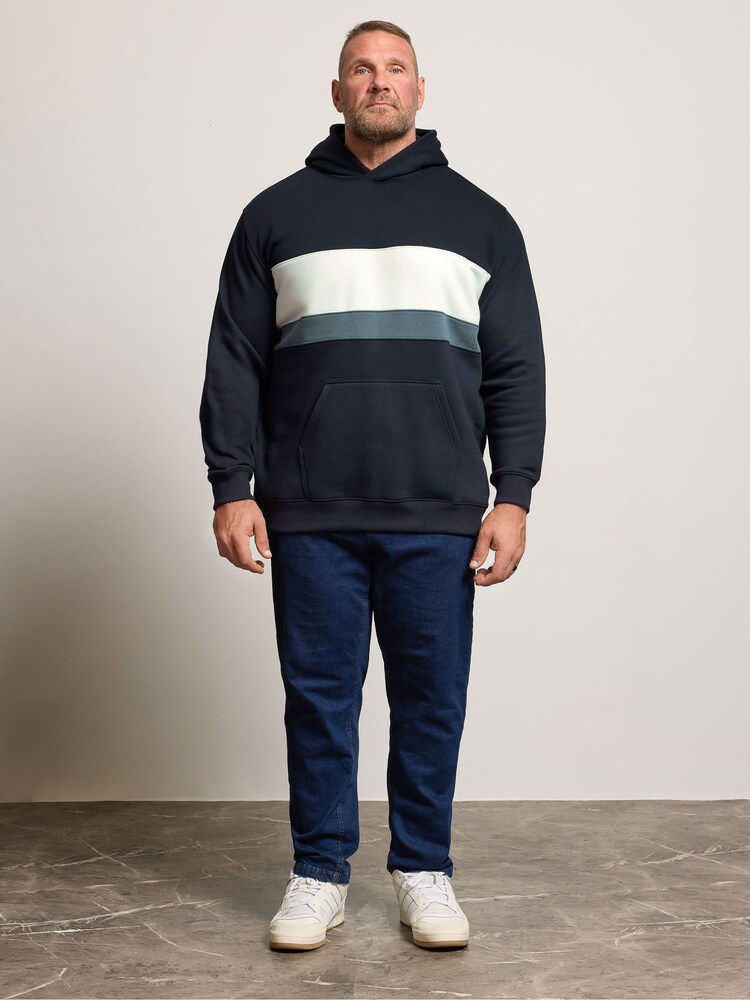 BadRhino Big & Tall Blue Cut and Sew Hoodie - Image 2 of 6