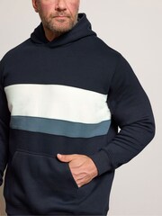 BadRhino Big & Tall Blue Cut and Sew Hoodie - Image 4 of 6