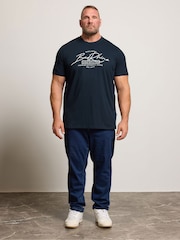 BadRhino Big & Tall Blue Signature T-Shirt - Image 2 of 6
