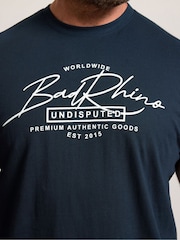 BadRhino Big & Tall Blue Signature T-Shirt - Image 4 of 6