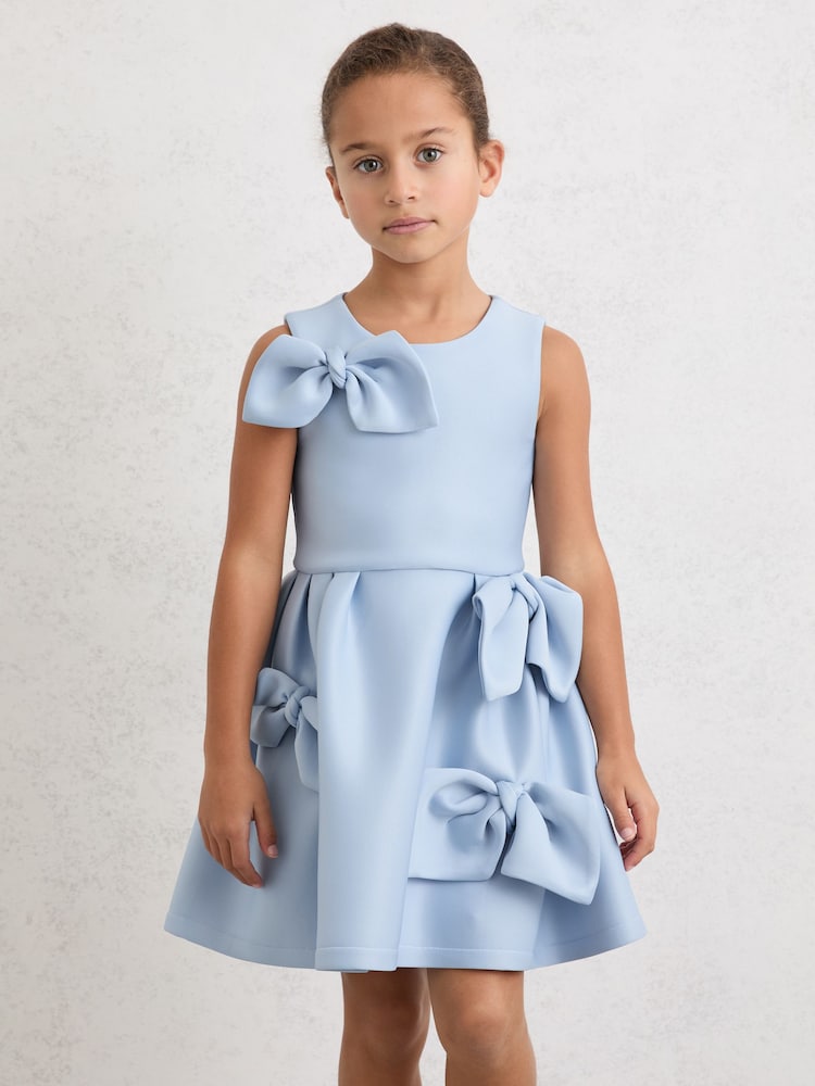 Reiss Pale Blue Joey Dress - Image 1 of 5 Reiss Pale Blue Joey Dress - Image 1 of 5