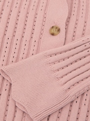 Reiss Pink Seren Cardigan - Image 4 of 4
