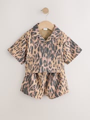 Animal Drucken - Kombi-Set mit Shirt und Shorts (3Monate –10Jahre) - Bild 5 von 9