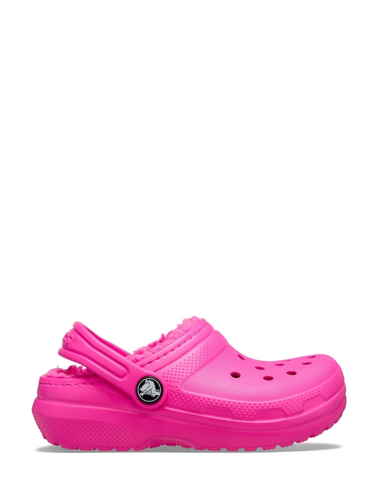 Rosa - Tamanco Crocs Classic Lined - Imagem 1 de 4 Rosa - Tamanco Crocs Classic Lined - Imagem 1 de 4