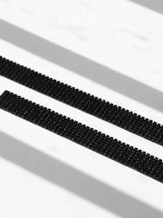 Mood Black Jet Crystal Statement Choker Necklace - Image 3 of 3