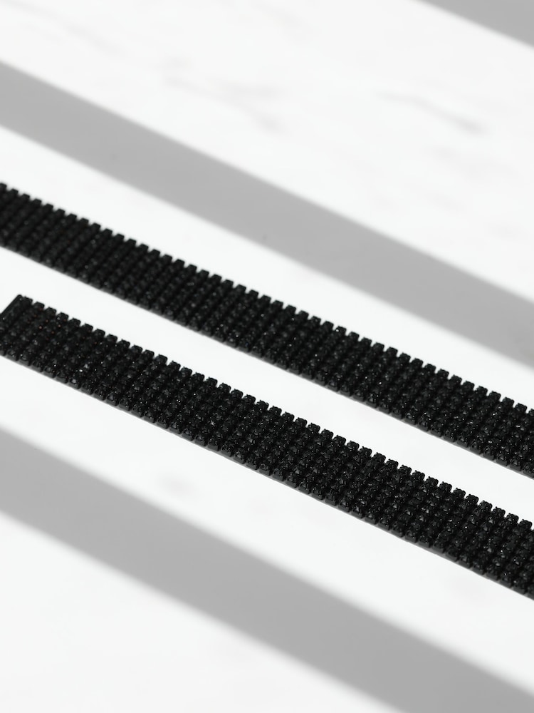 Mood Black Jet Crystal Statement Choker Necklace - Image 3 of 3 Mood Black Jet Crystal Statement Choker Necklace - Image 3 of 3
