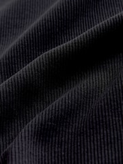 Black Rib Racer Dress (3-16yrs) - Image 4 of 4