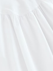 White Jersey Woven Mix Sleeveless Dress (3-16yrs) - Image 8 of 8