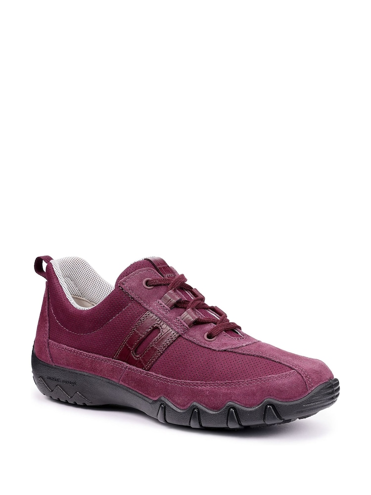 Hotter Red Extra Wide Fit Leanne II Lace-Up Shoes - Image 2 of 4