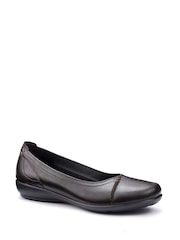 Hotter Brown Wide Fit Robyn II Slip-Ons Shoes - Image 3 of 3