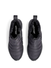 Hotter Black Regular Fit Frost Slip-On Boots - Image 4 of 4