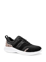 Hotter Black Regular Fit Dare Lace-Up Shoes - Image 2 of 4