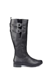 Hotter Wide Fit Bamburgh Zip Buckle Boots - Bild 1 von 4