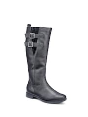 Hotter Wide Fit Bamburgh Zip Buckle Boots - Bild 2 von 4