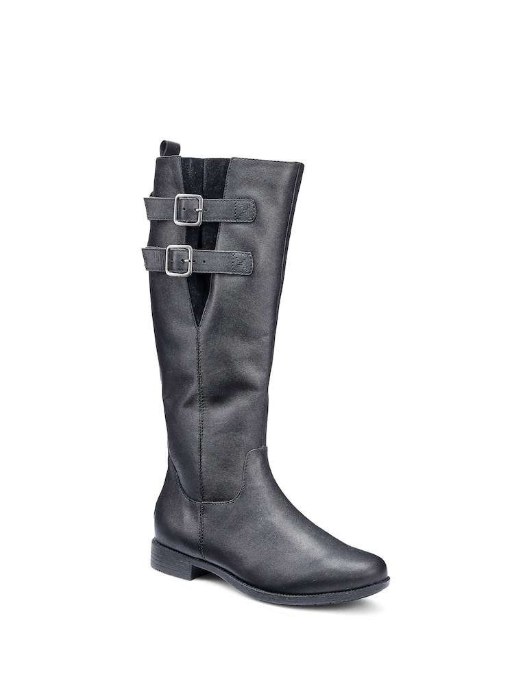 Hotter Wide Fit Bamburgh Zip Buckle Boots - Bild 2 von 4 Hotter Wide Fit Bamburgh Zip Buckle Boots - Bild 2 von 4