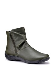 Hotter Green Regular Fit Whisper Zip Boots - Image 2 of 4