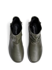 Hotter Green Regular Fit Whisper Zip Boots - Image 4 of 4