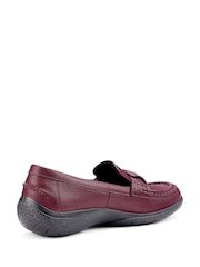 Hotter Red Regular Fit Cabana Slip-Ons Shoes - Image 3 of 4