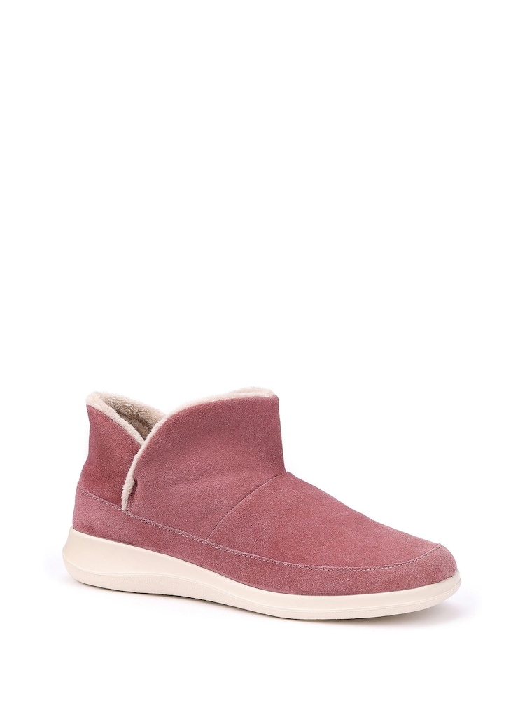 Hotter Pink Wide Fit Adore Slip-On Slippers - Image 2 of 4 Hotter Pink Wide Fit Adore Slip-On Slippers - Image 2 of 4
