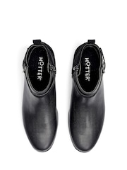 Hotter Black Wide Fit Haydock Zip Boots - Image 4 of 4