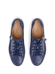Hotter Blue Regular Fit Chase II Lace-Up/Zip Shoes - Image 4 of 4