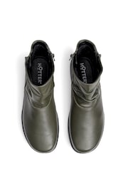 Hotter Green Wide Fit Whisper Zip Boots - Image 4 of 4